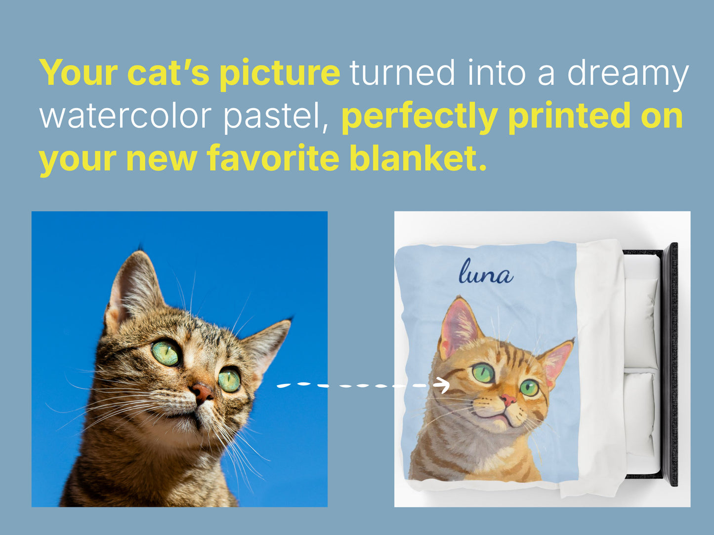 Personalized Pet Blanket