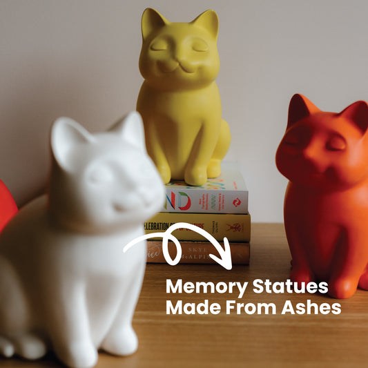 Memory Statues Made From Ashes